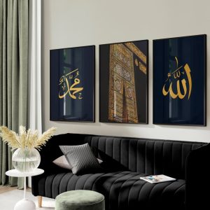 Allah ,Kaba Sharif & Muhammad